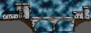 Le pont de Druze, vu du Sud
